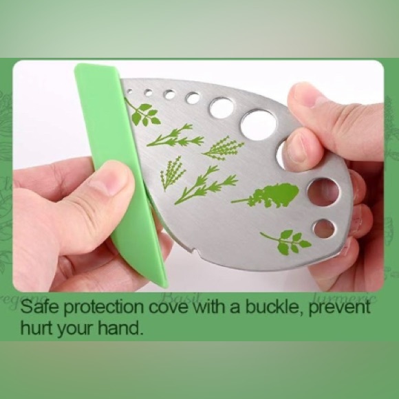 Stainless Steel Herb Stripper/Cutter, for Oregano, Rosemary, Thyme, Kale - Picture 4 of 7